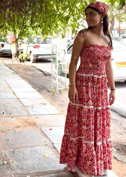 Breeze Smocked Maxi