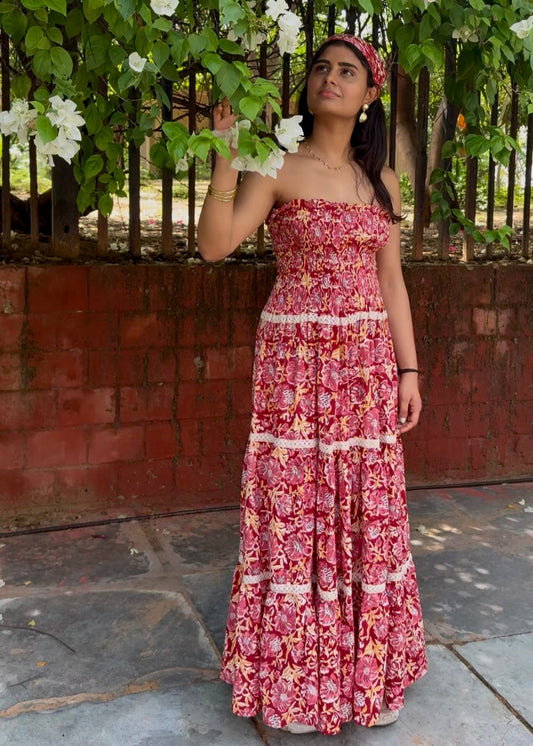 Breeze Smocked Maxi