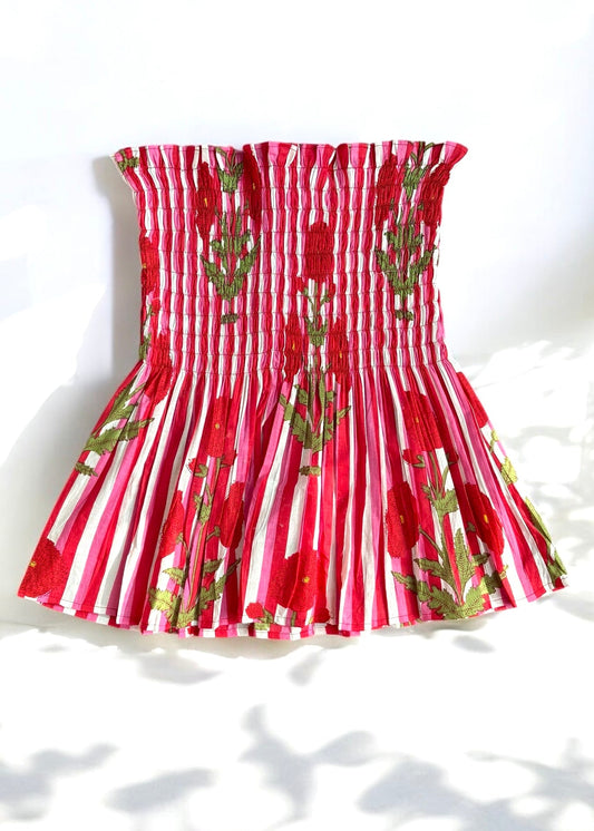 Wildflower Bloom – Cotton Bust Top