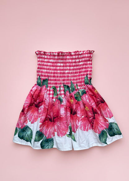 Pink Paradise Smocked Top