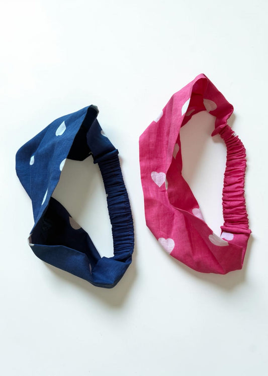 Hearts Twist Headband Duo