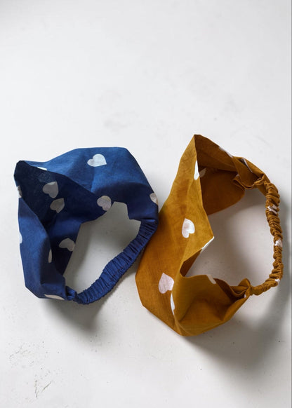 Honey Hearts Twist Headband