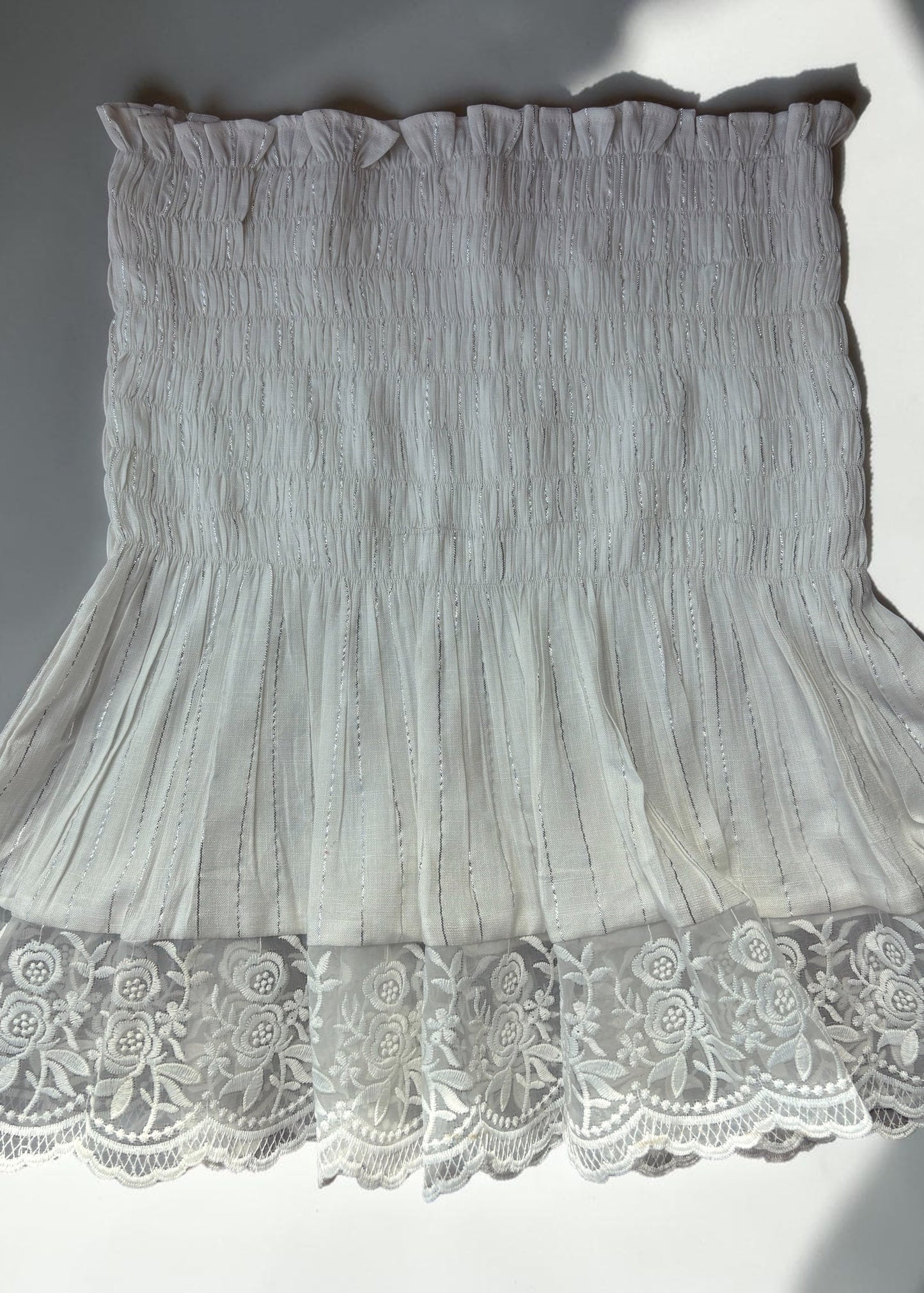 Pure Romance Smocked Top