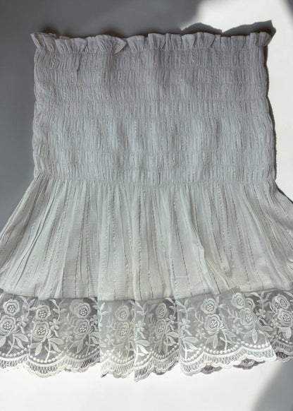 Pure Romance Smocked Top