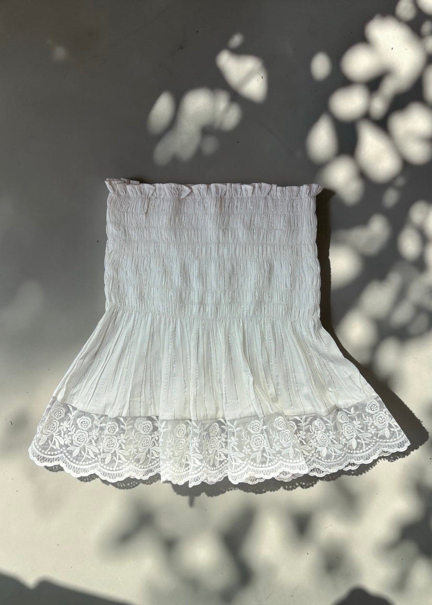 Pure Romance Smocked Top