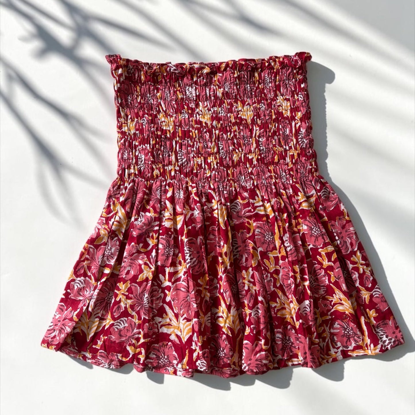 Zing - smocked top