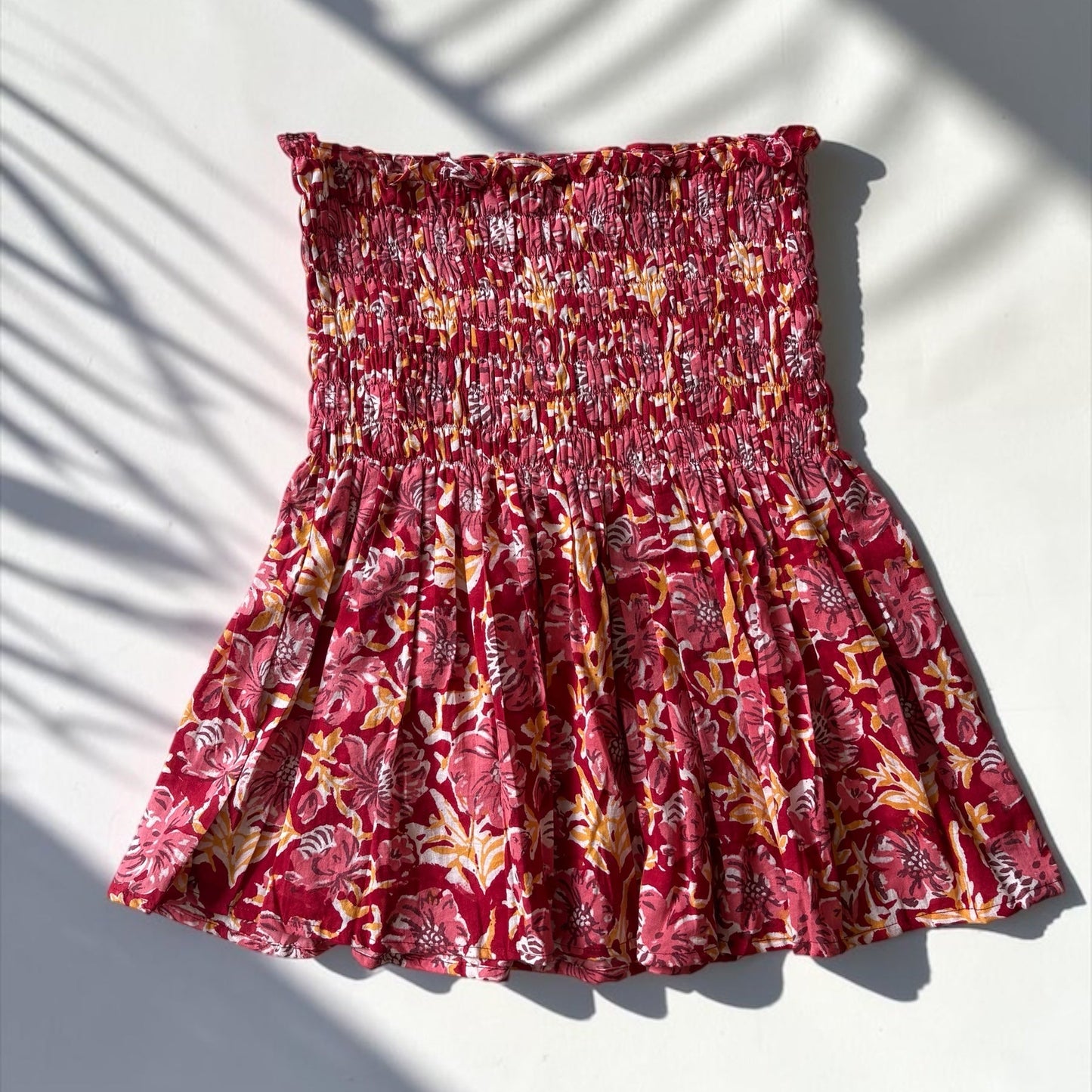 Zing - smocked top