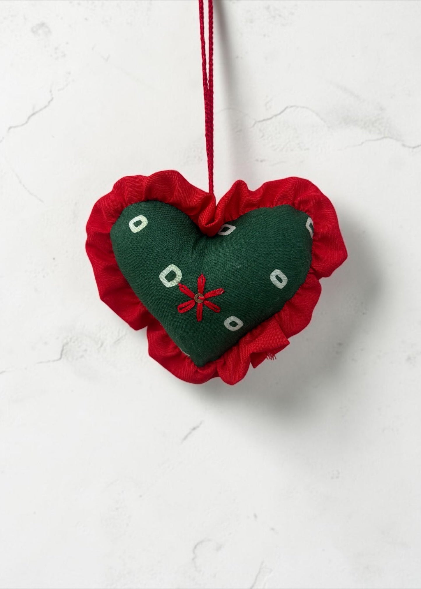 Evergreen Heart Charm