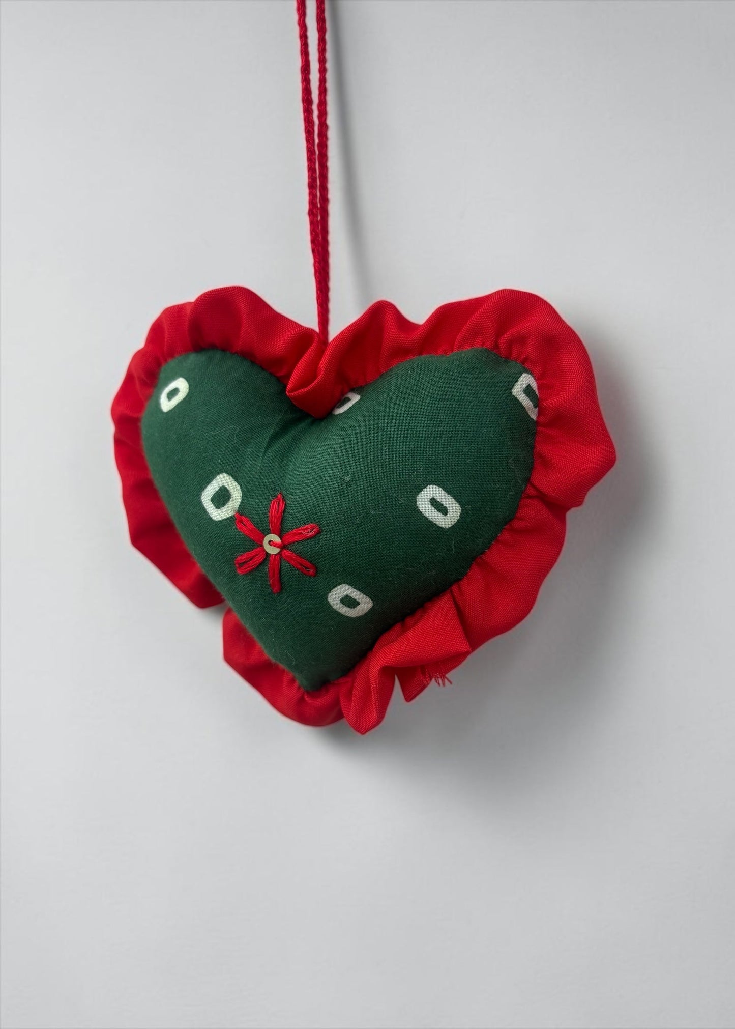 Evergreen Heart Charm