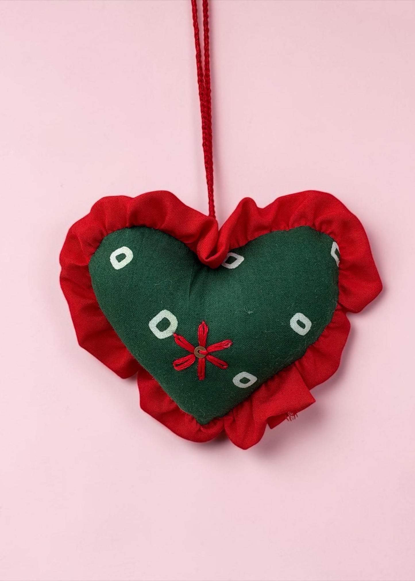 Evergreen Heart Charm