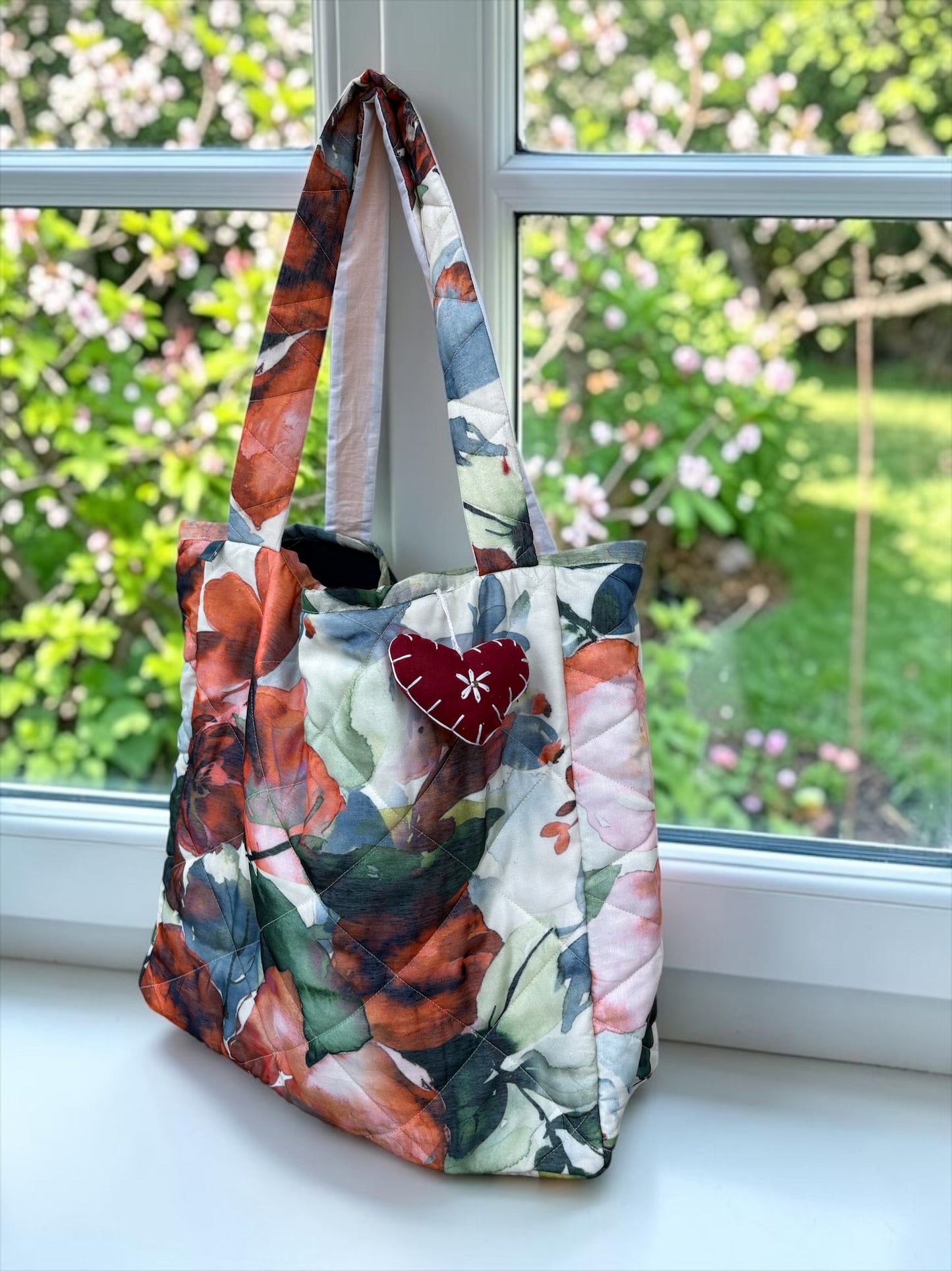 Rosewood Bloom Tote