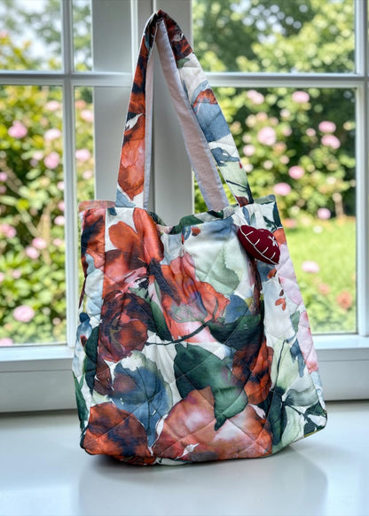 Rosewood Bloom Tote
