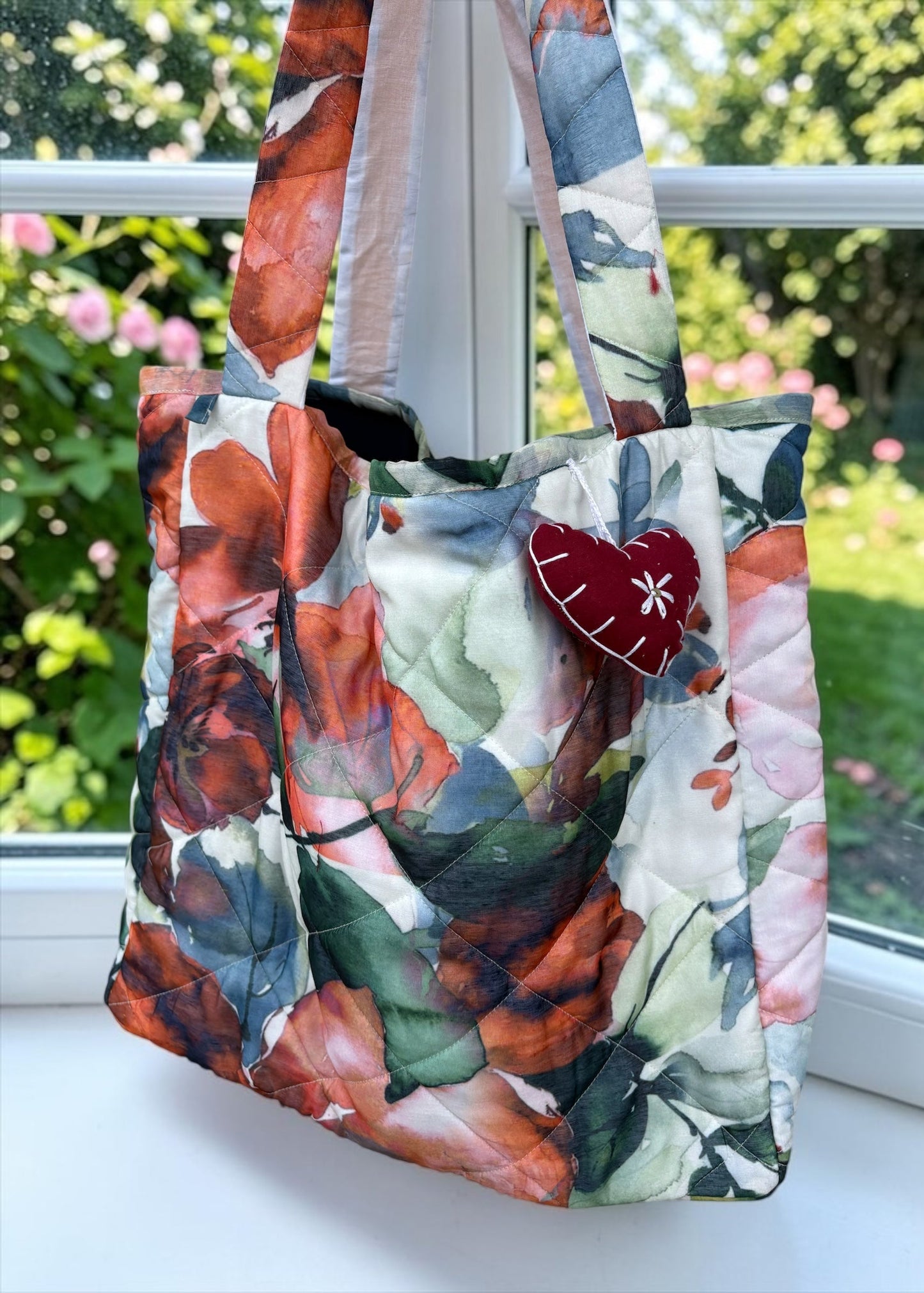 Rosewood Bloom Tote