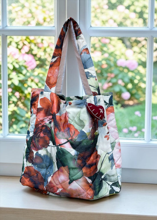 Rosewood Bloom Tote