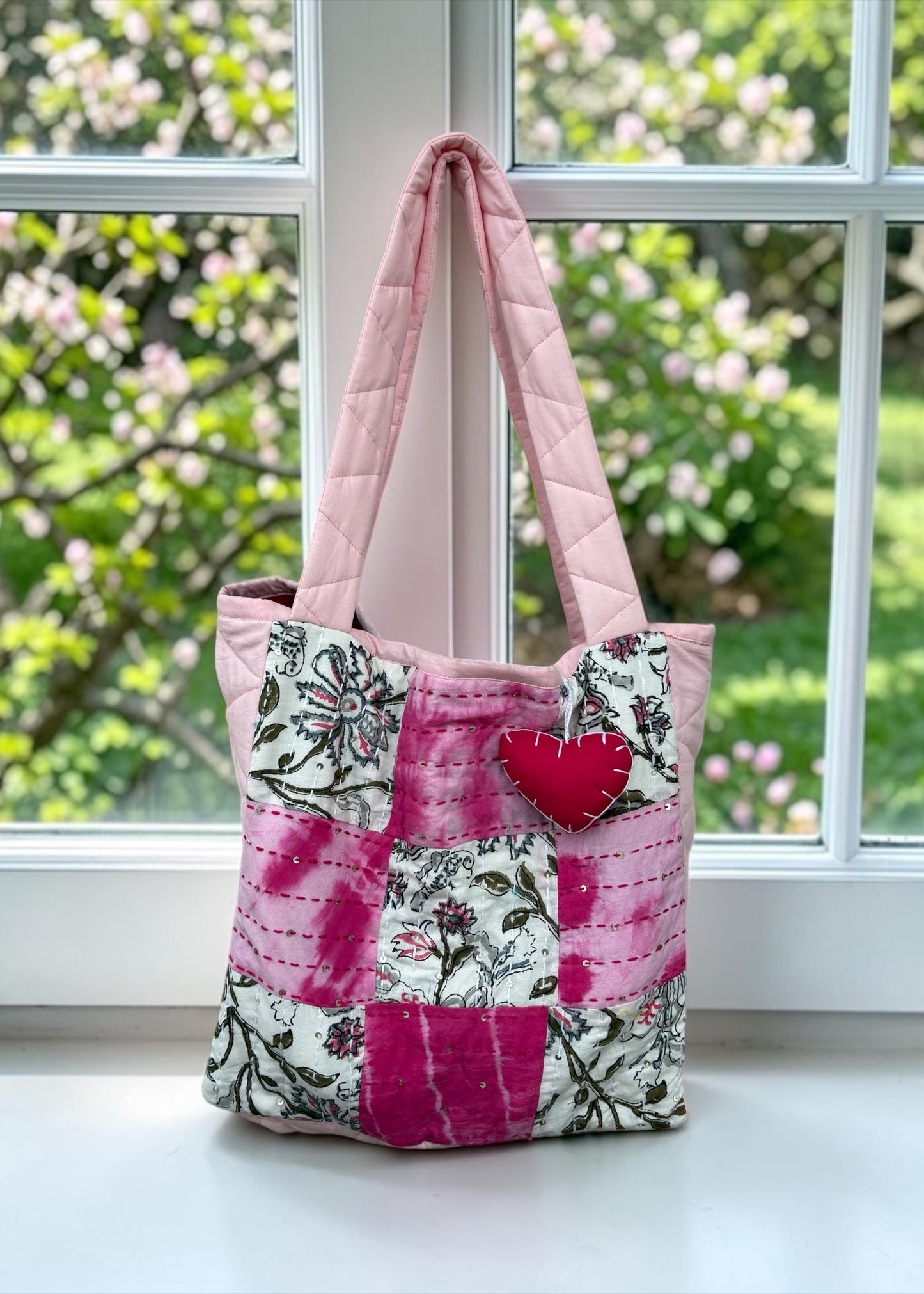 Blossom Patchwork Tote
