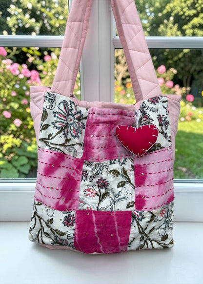 Blossom Patchwork Tote