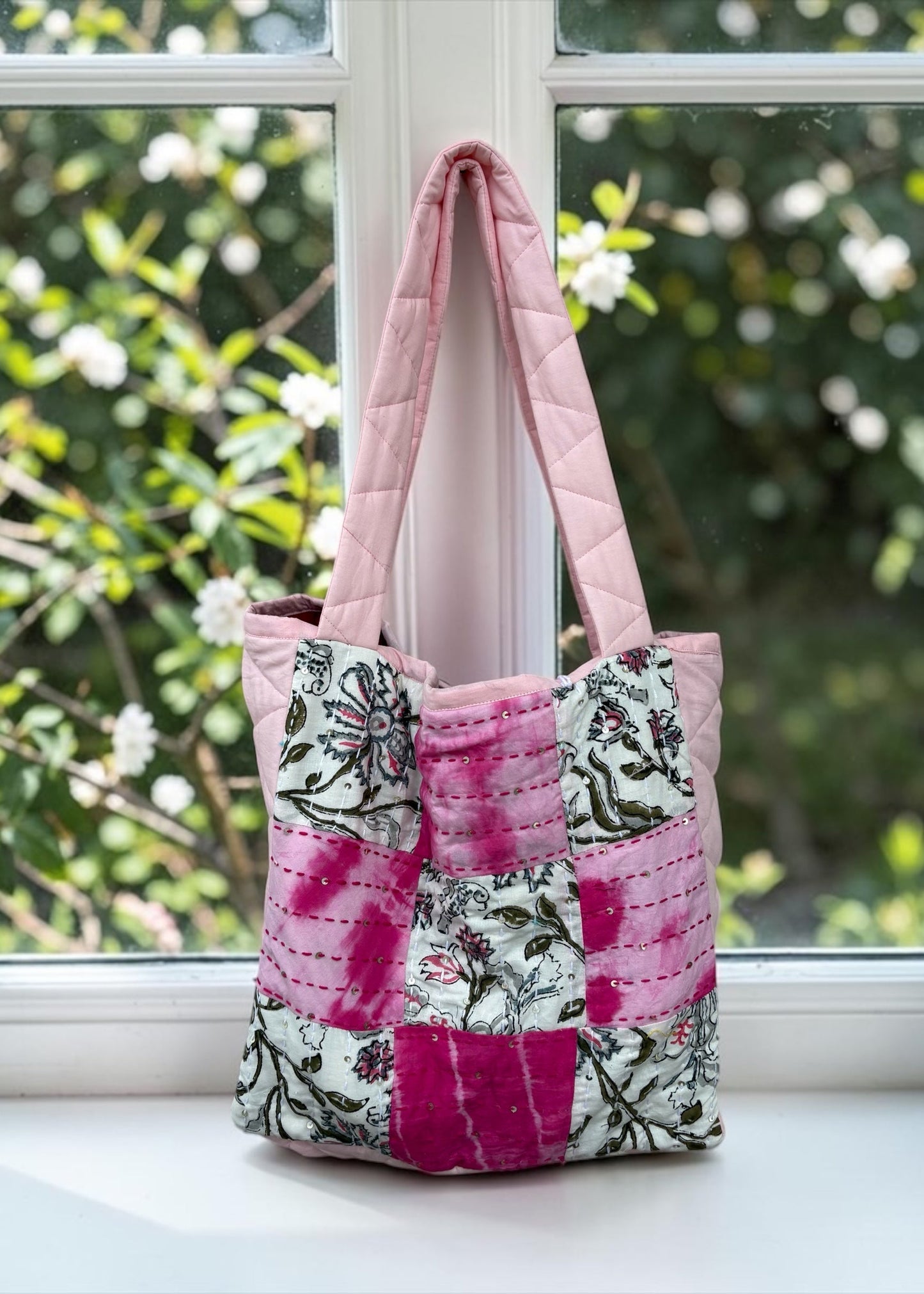 Blossom Patchwork Tote