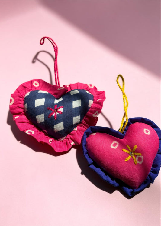 Bloom Heart Charm Set