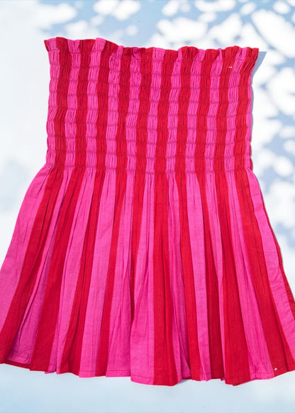 Rosy Breeze Smocked Top — ThatRomeo