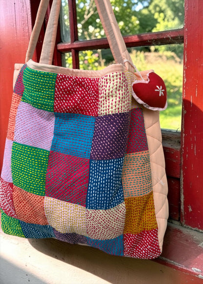 The Nomad Kantha Tote