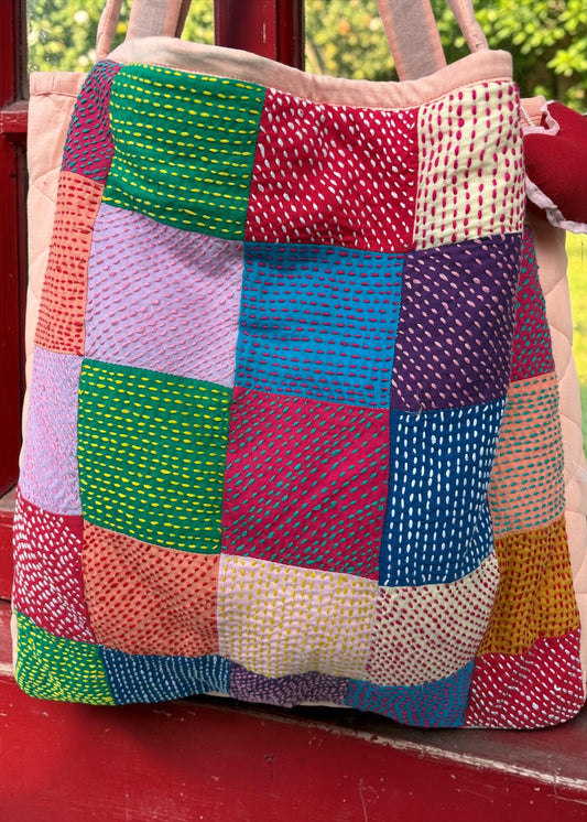 The Nomad Kantha Tote