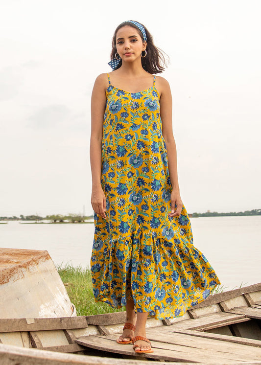 Viviana –  Cotton Maxi Dress