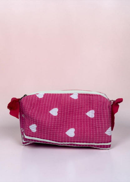 Blush Hearts Pouch