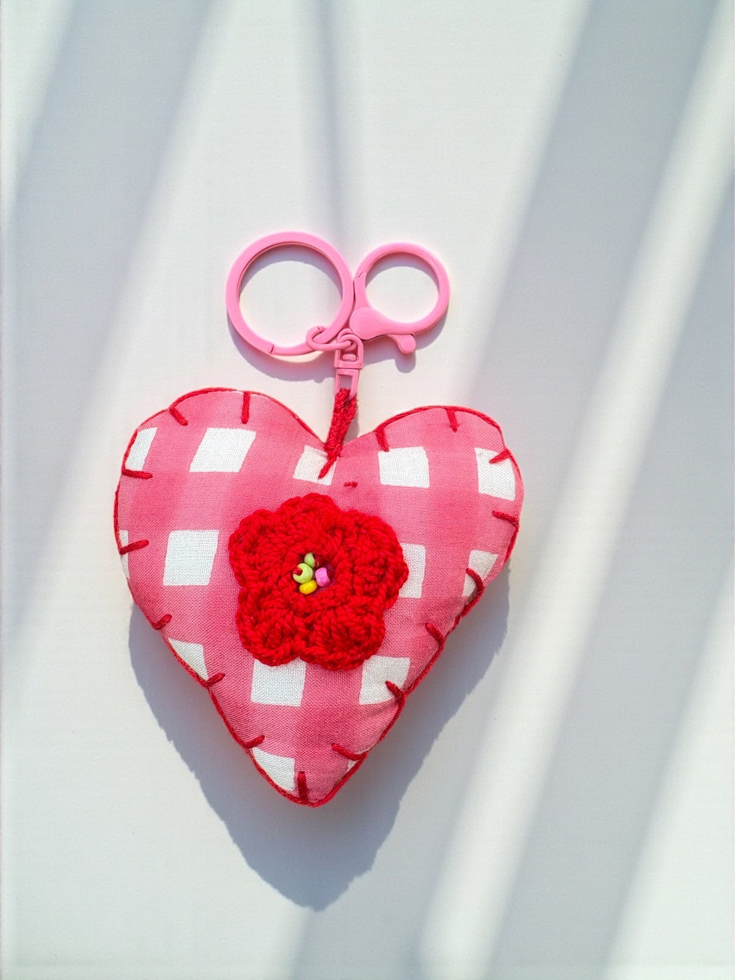 Petal Love Heart Charm