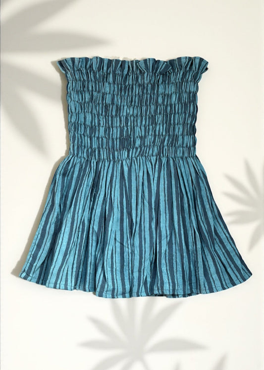 Zing - smocked top