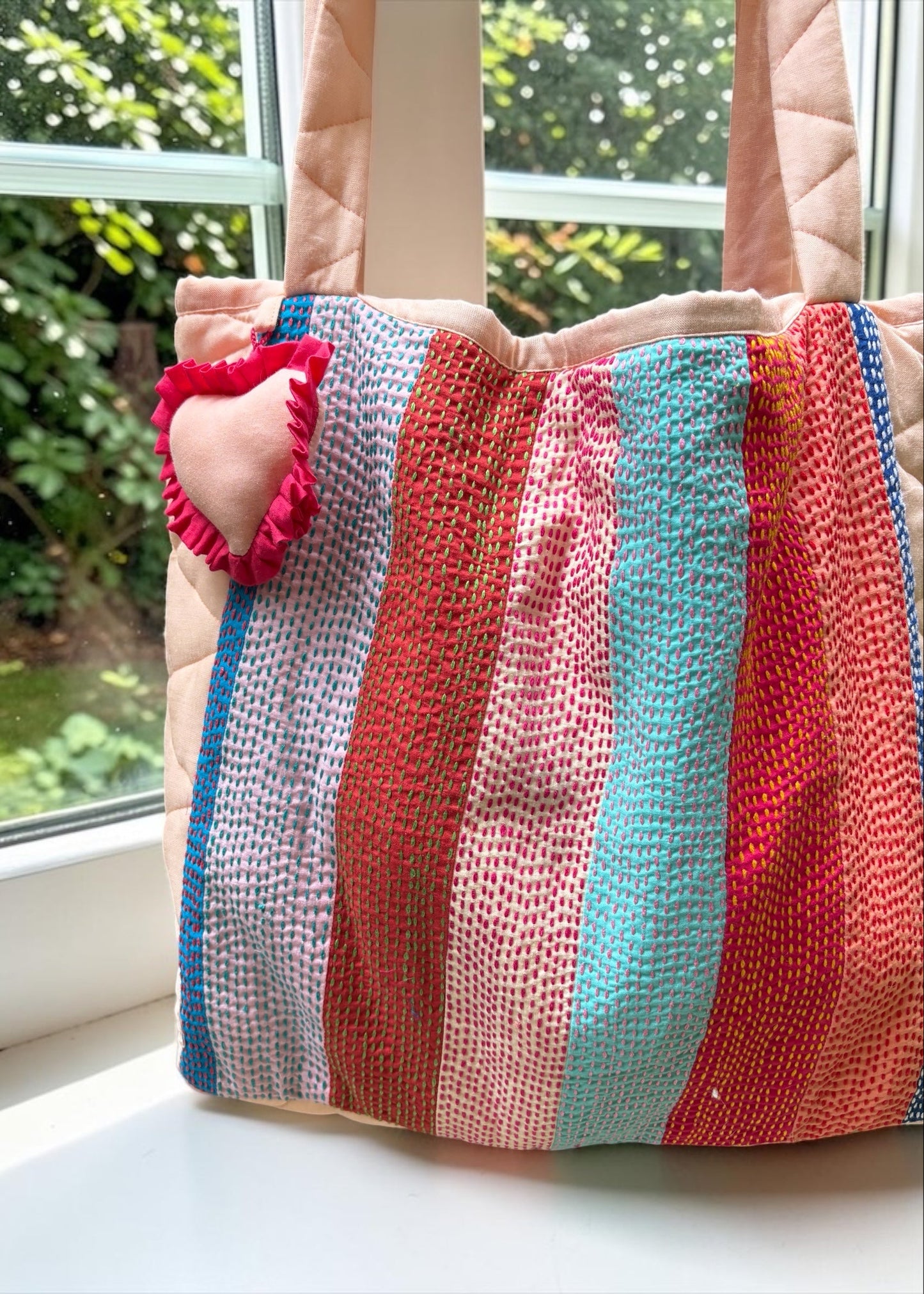 Mosaic Kantha Tote