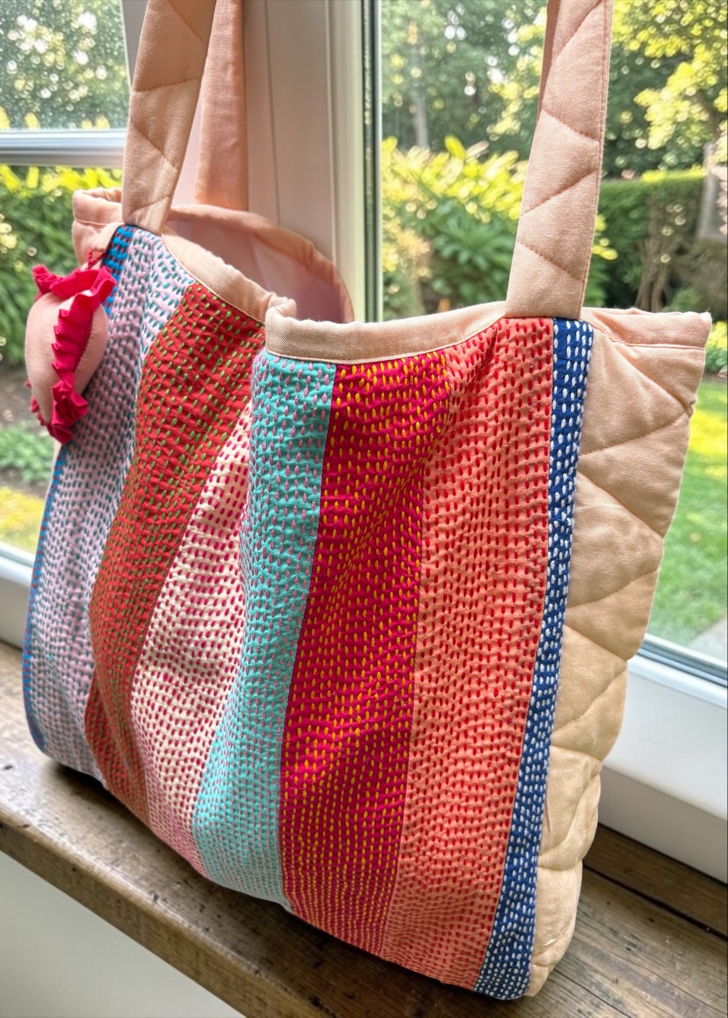 Mosaic Kantha Tote