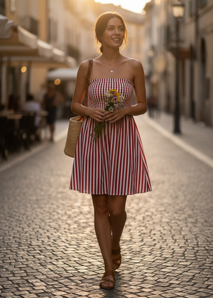 Ruby Riviera Smocked Dress
