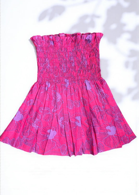 Ruffle - smocked top