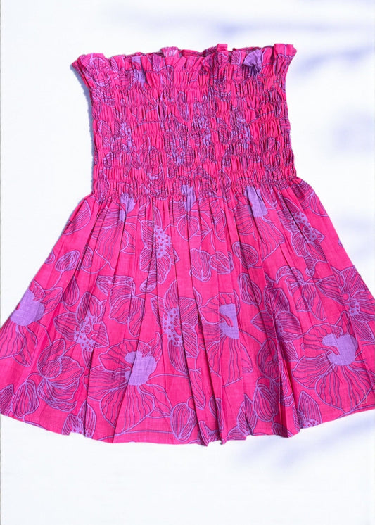 Ruffle - smocked top
