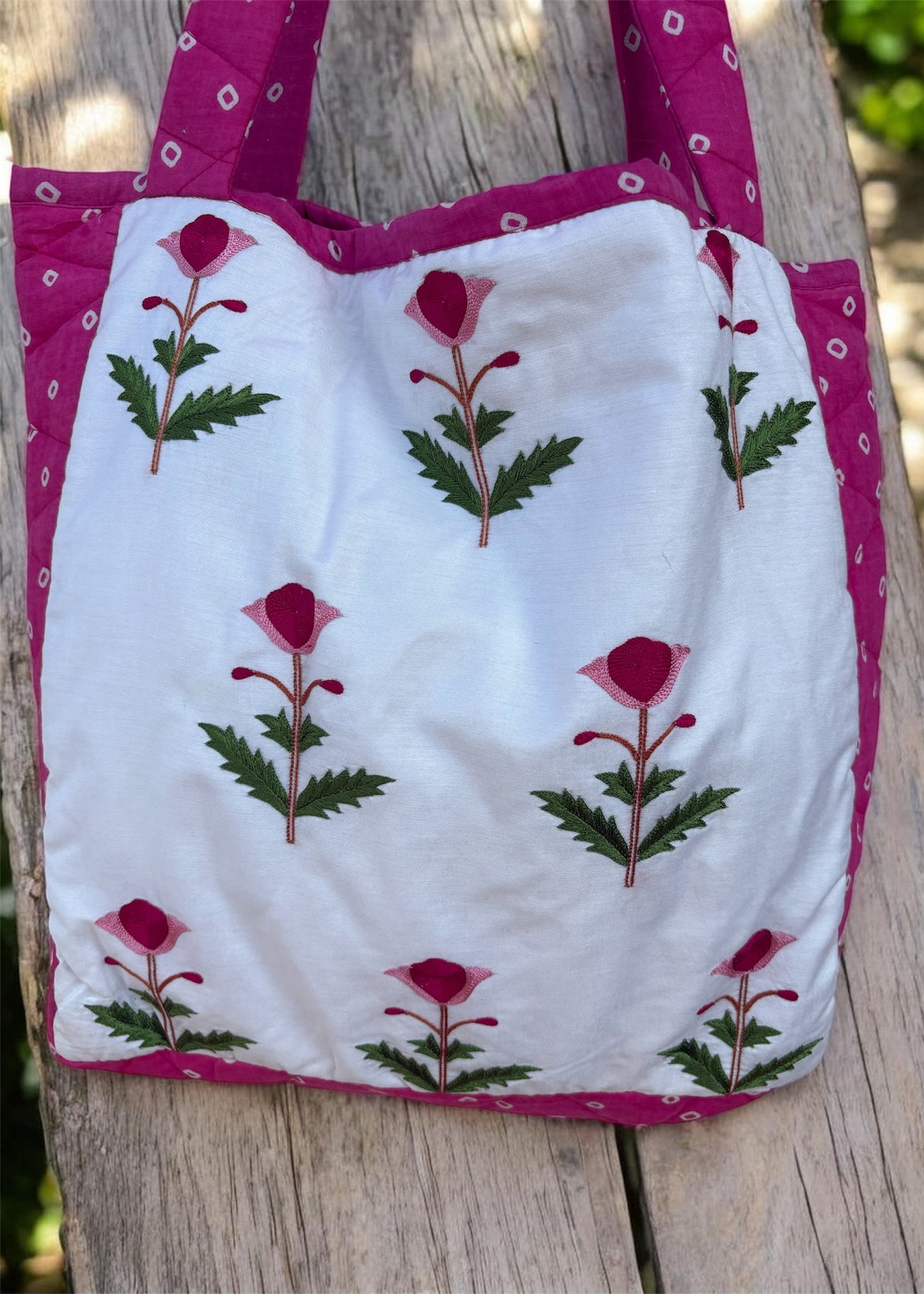 Rosette Garden Tote
