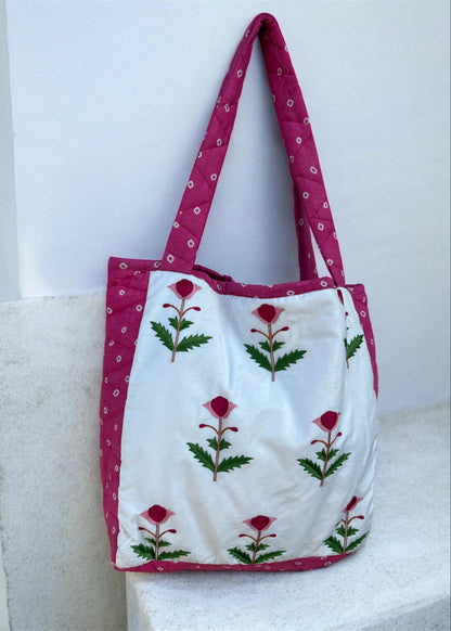 Rosette Garden Tote