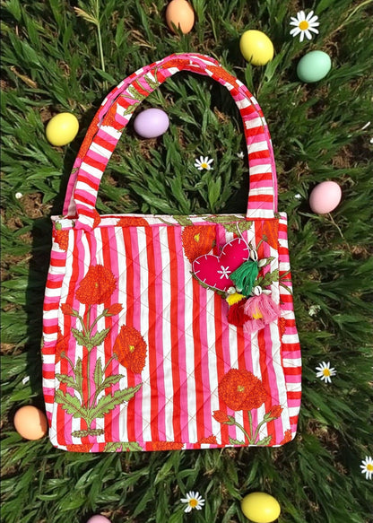 Red Heart Stripe Festive Hamper