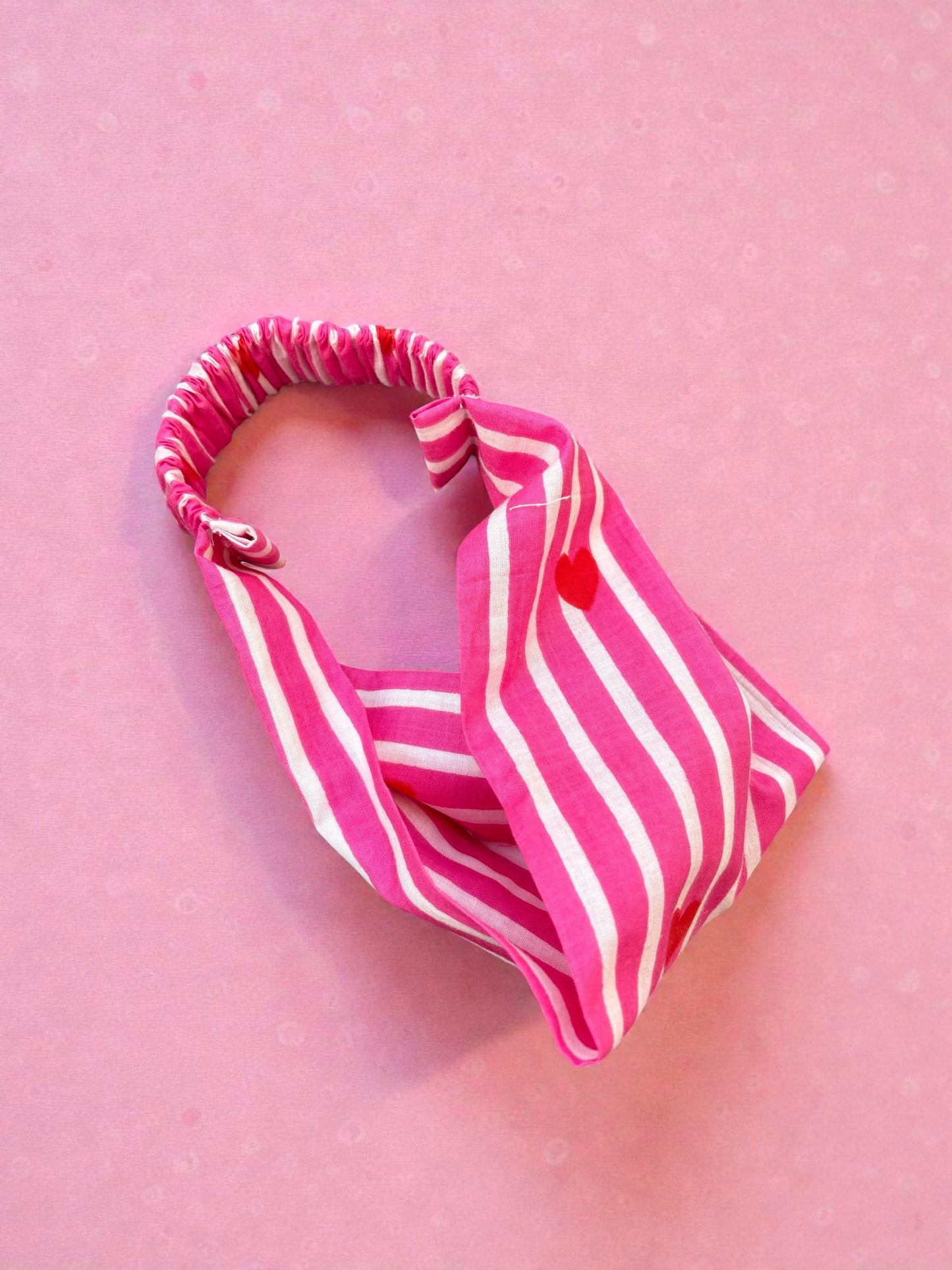 Candy Heart Stripe Headband