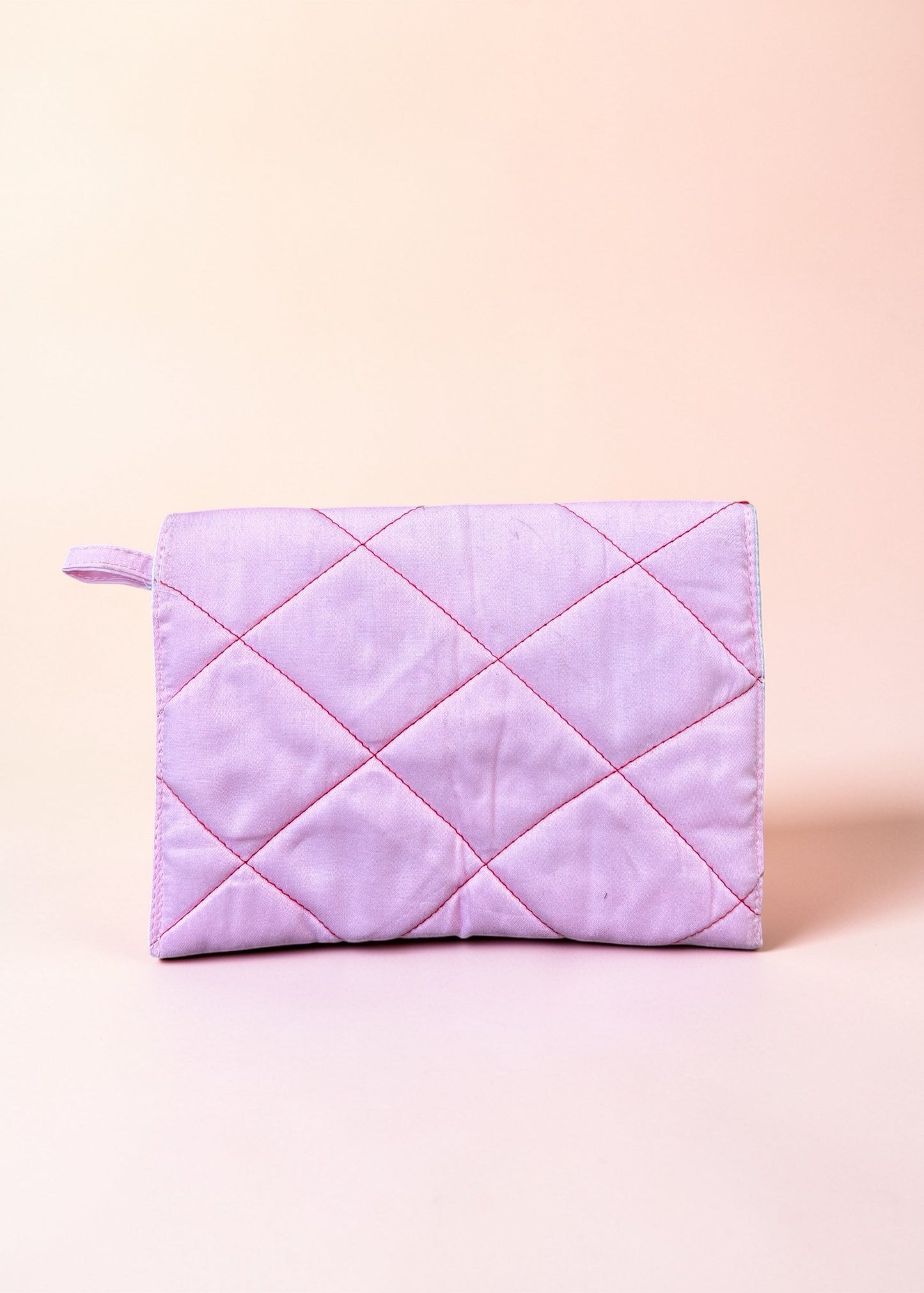 Lavender Stitch Mini Wallet
