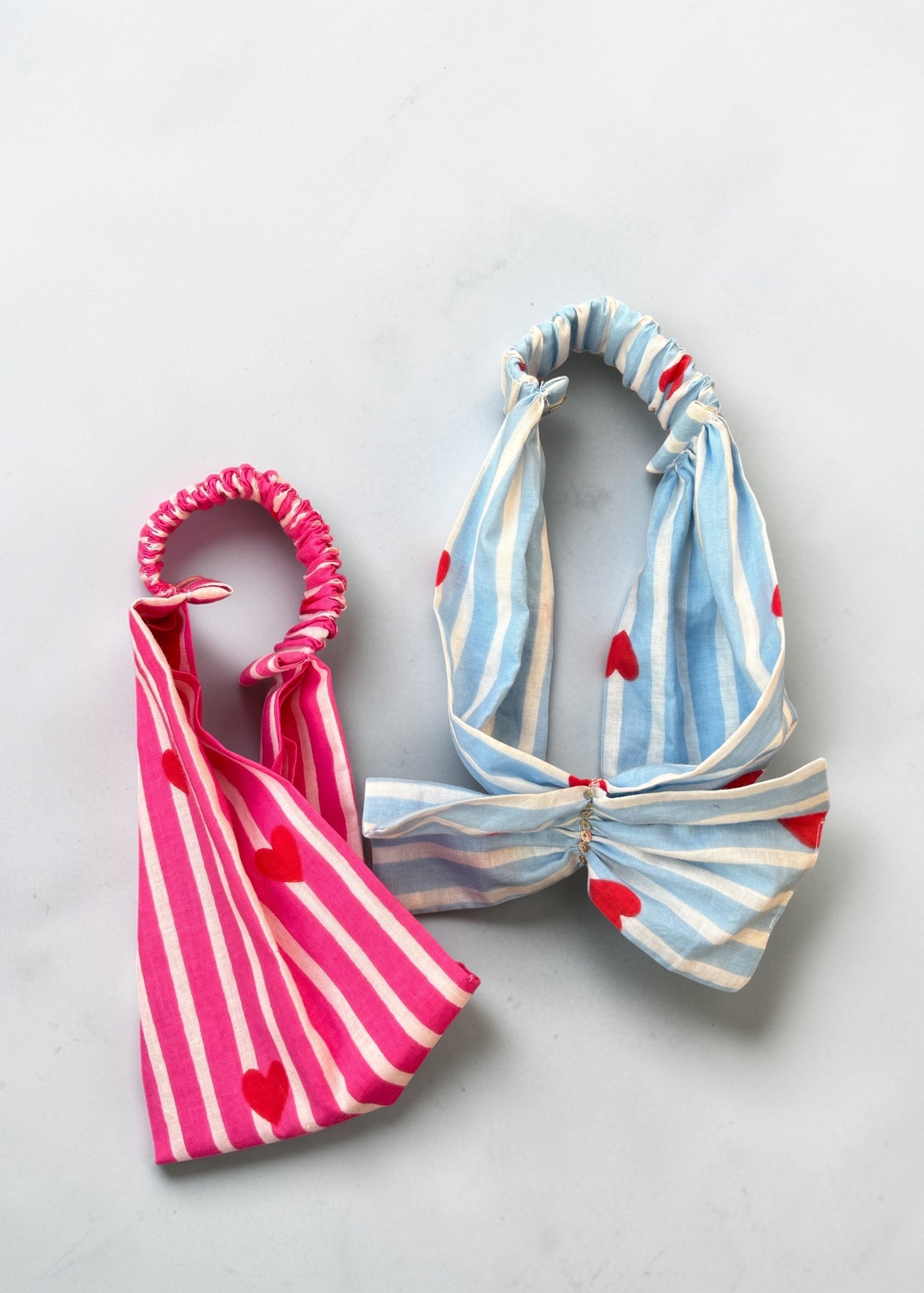 Sweetheart Stripe Headband Set