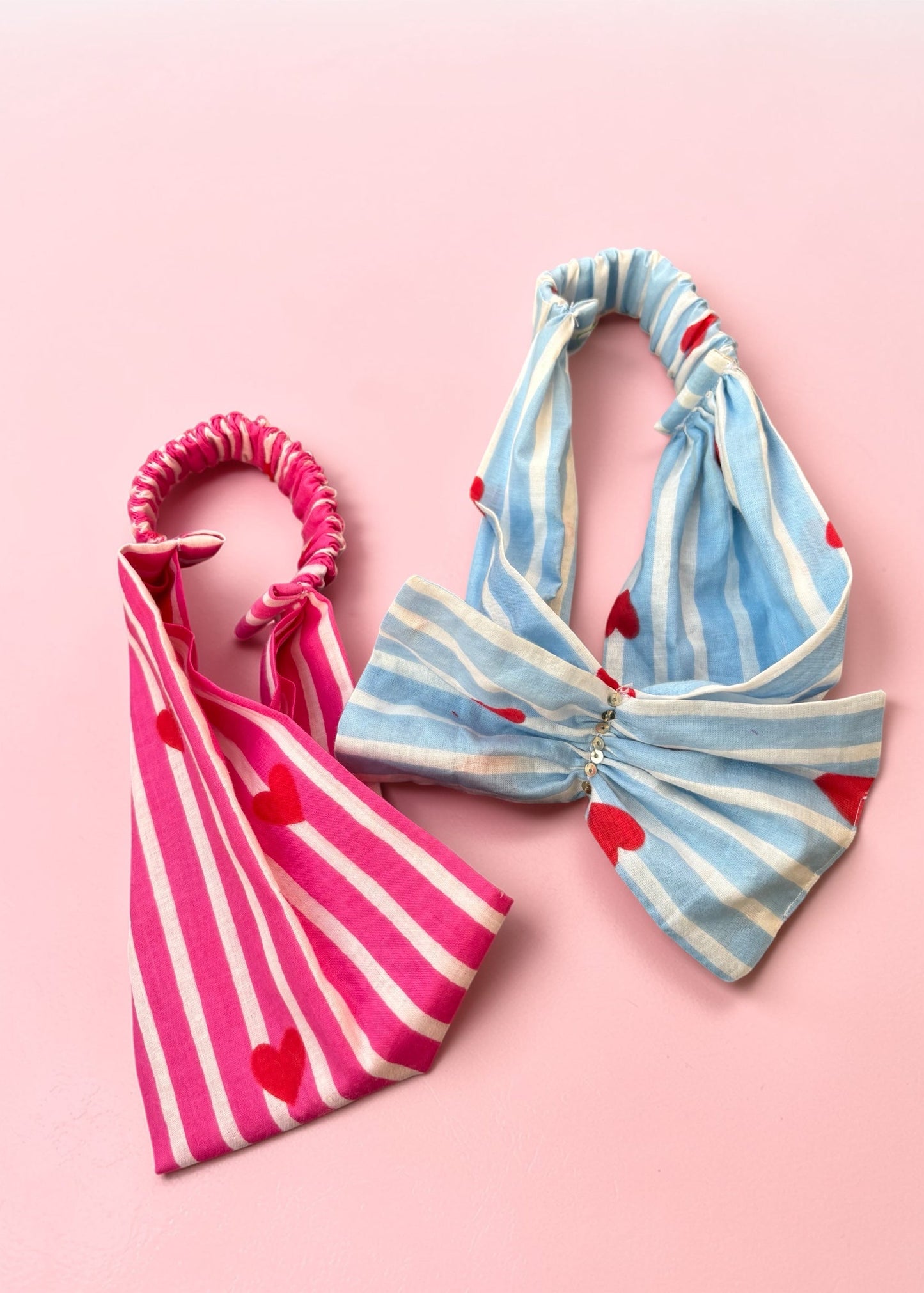 Sweetheart Stripe Headband Set