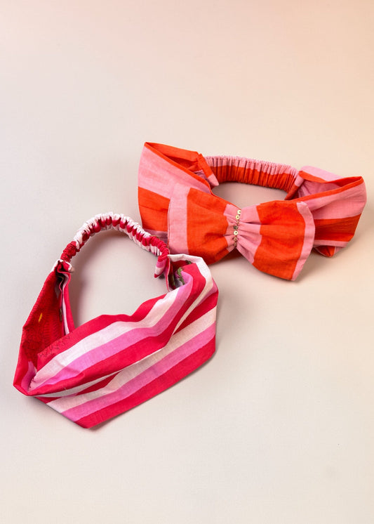 Sunset Candy Headband Set