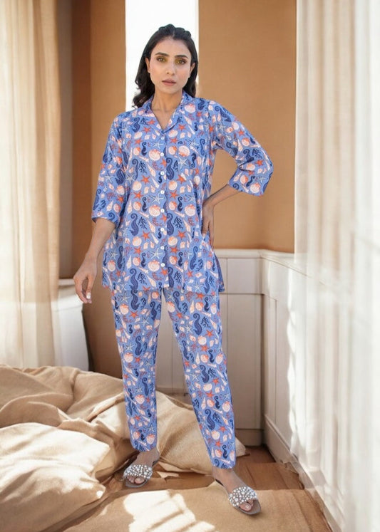 Aquarian – Cotton Co-ord Set