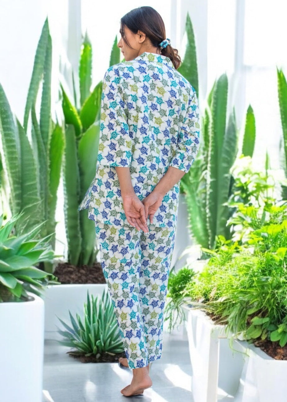 Sea Spell – Cotton Co-ord Set