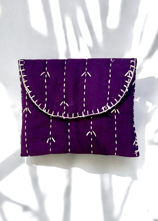 Twist – Kantha Stitched Wallet