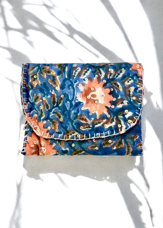 Chiclet – Kantha Stitched Wallet
