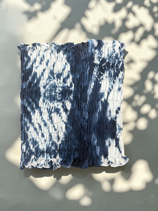 Terracotta Orchard Smocked Top