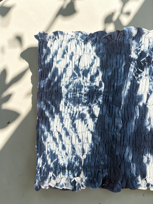 Terracotta Orchard Smocked Top