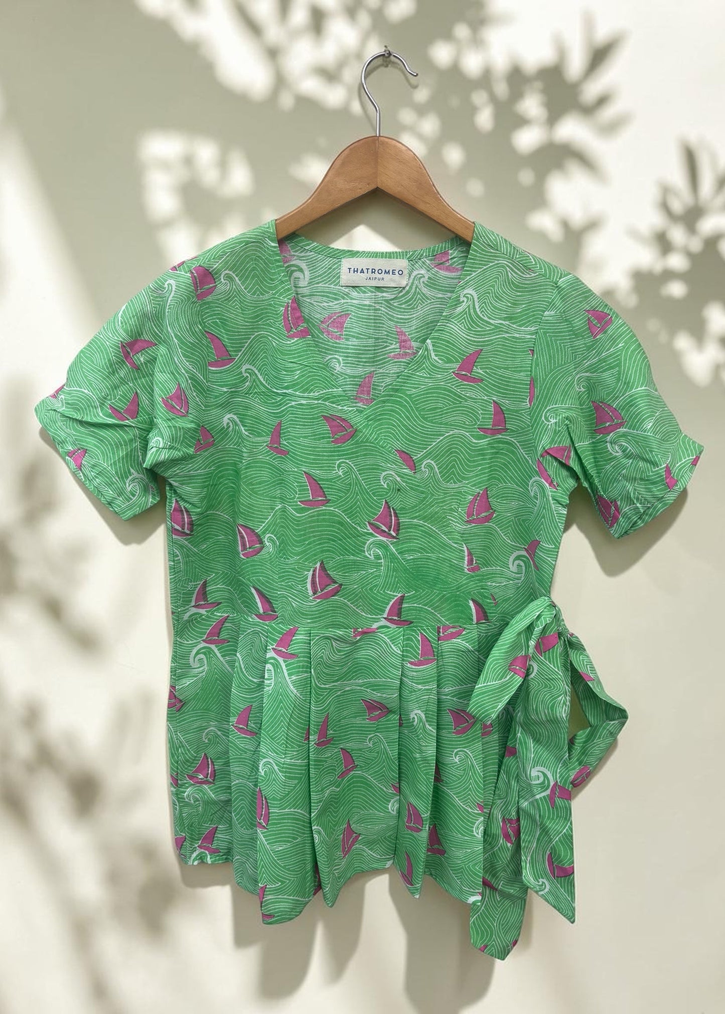 Midnight Muse Smocked Top