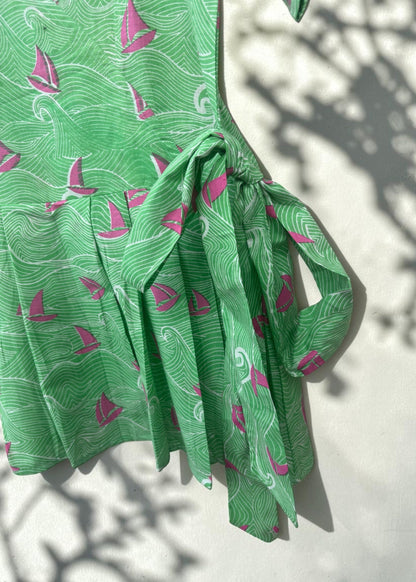 Midnight Muse Smocked Top